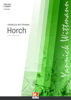 Horch Choral single edition SATB divisi