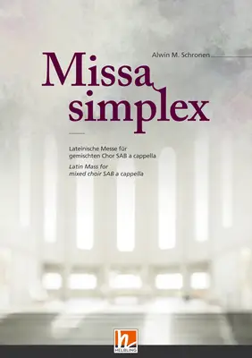 Missa simplex Choral Score SAB