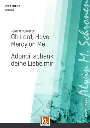 Oh Lord, Have Mercy on Me Choral single edition SATB