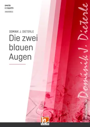 Die zwei blauen Augen Choral single edition SMATB