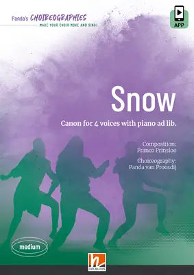 Snow Choral single edition 4-part