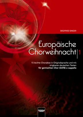 Europäische Chorweihnacht 1 Choral Collection SATB