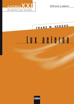 Lux aeterna Choral single edition SATB divisi