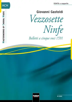 Vezzosette Ninfe Choral single edition SSATB