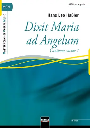 Dixit Maria ad Angelum Choral single edition SATB