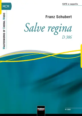 Salve regina Choral single edition SATB