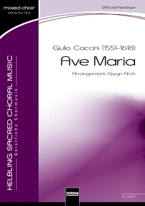 Ave Maria Choral single edition SATB