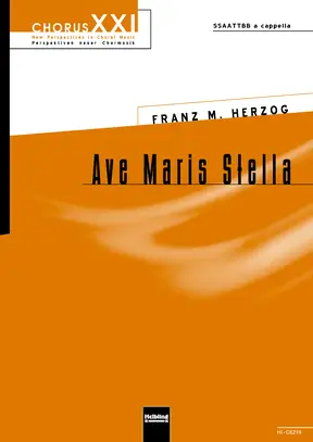 Ave maris stella Choral single edition SSAATTBB