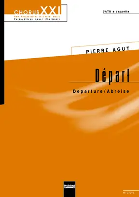 Départ Choral single edition SATB