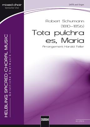 Tota pulchra es, Maria Choral single edition SATB