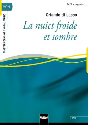 La nuict froide et sombre Choral single edition SATB