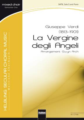La Vergine degli Angeli Choral single edition SATB