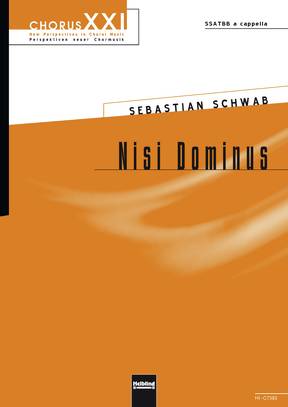 Nisi Dominus Choral single edition SSATBB