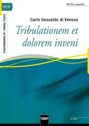 Tribulationem et dolorem inveni Choral single edition SATTB