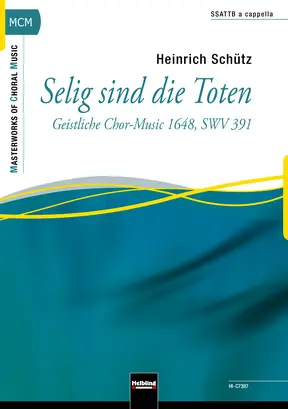 Selig sind die Toten Choral single edition SSATTB