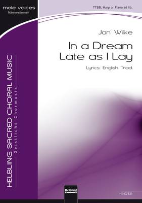 In a Dream Late as I Lay Choral single edition TTBB