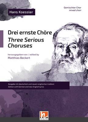 Three Serious Choruses Choral Collection SATB divisi