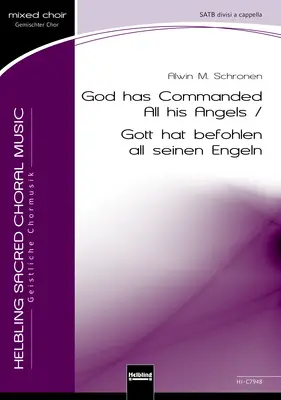 God has Commanded All His Angels Choral single edition SATB divisi