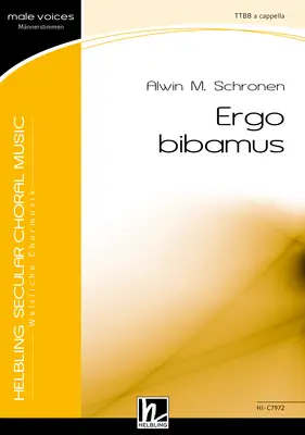 Ergo bibamus Choral single edition TTBB