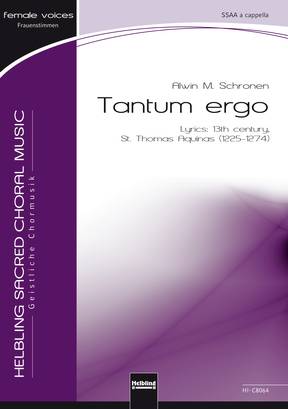 Tantum ergo Choral single edition SSAA