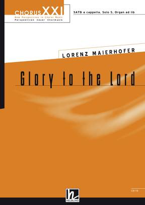 Glory to the Lord Choral single edition SATB