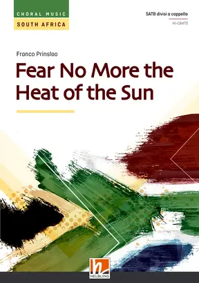 Fear No More the Heat of the Sun Choral single edition SATB divisi