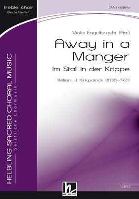 Away in a Manger Choral single edition SAA