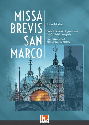 Missa Brevis San Marco Choral Score SATB divisi