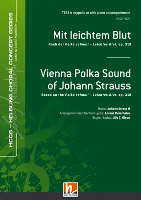 Vienna Polka Sound of Johann Strauss Choral single edition TTBB