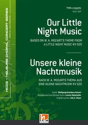 Our Little Night Music Choral single edition TTBB