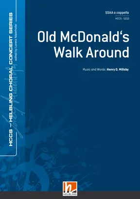 Old McDonald's Walk Around Choral single edition SSAA