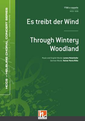 Through Wintery Woodland Choral single edition TTBB