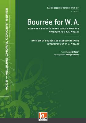 Bourrée for W. A. Choral single edition TTB