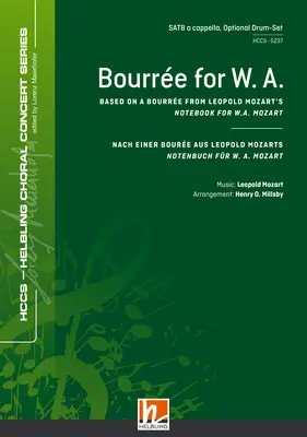 Bourrée for W. A. Choral single edition TTB