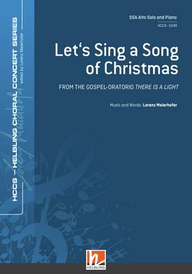 Let's Sing a Song of Christmas Choral single edition SSA
