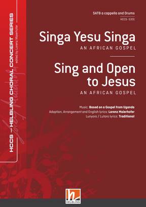 Singa Yesu Singa Choral single edition SATB divisi