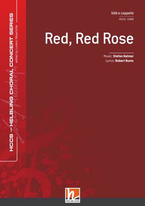 Red, Red Rose Choral single edition SAB