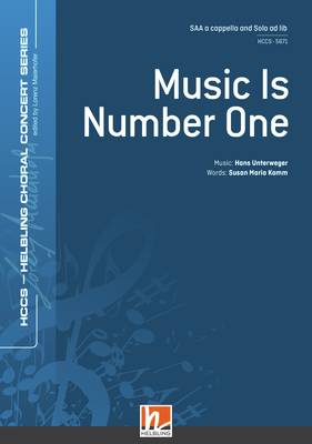 Music Is Number One Choral single edition SAA