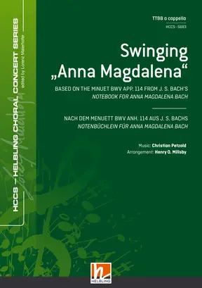 Swinging Anna Magdalena Choral single edition TTBB