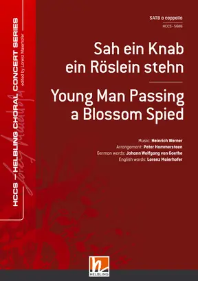 Young Man Passing a Blossom Spied Choral single edition SATB