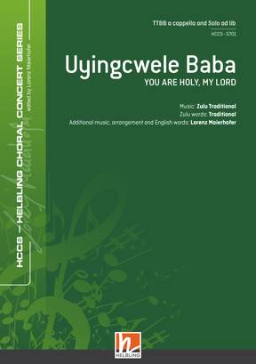 Uyingcwele Baba Choral single edition TTBB