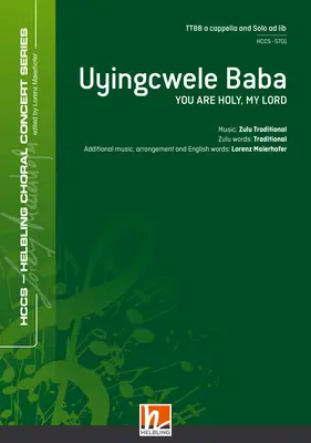 Uyingcwele Baba Choral single edition TTBB