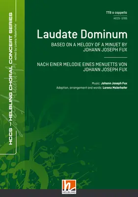 Laudate Dominum Choral single edition TTBB