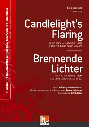 Candlelight's Flaring Choral single edition SATB