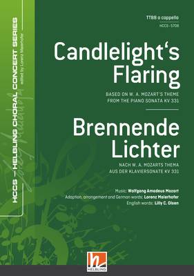 Candlelight's Flaring Choral single edition TTBB