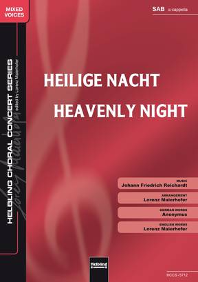 Heilige Nacht Choral single edition SAB