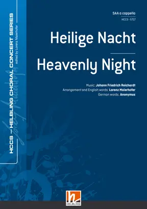 Heavenly Night Choral single edition SAA