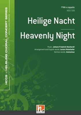 Heavenly Night Choral single edition TTBB