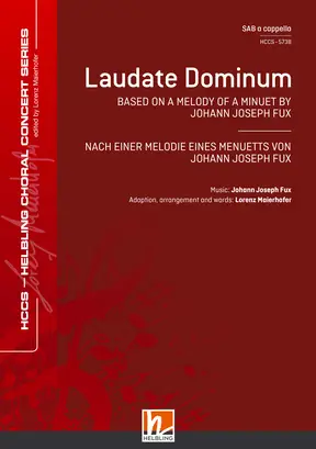 Laudate Dominum Choral single edition SAB