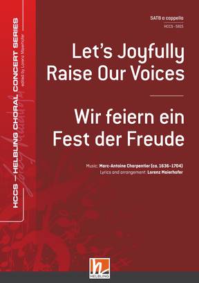 Let's Joyfully Raise Our Voices Choral single edition SATB